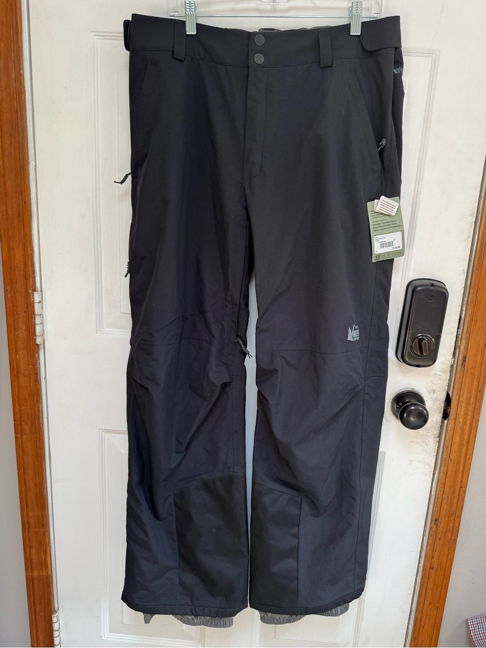 NWT REI Co-op Powderbound Insulated Snow Pants Black Men's Size Large